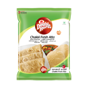 Double Horse Chakki fresh Atta (Weizenmehl) 5Kg