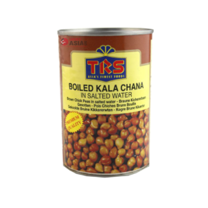 TRS Braune Kichererbsen Gesotten in Salzwasser (Boiled Kala Chana) 400g