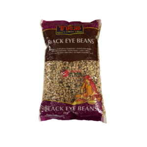 Schwarzaugenbohne, getrocknete Hülsenfrüchte (Black Eye Beans) 2Kg