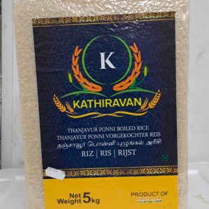 THANJAVUR PONNI VORGEKOCHTER REIS 5KG