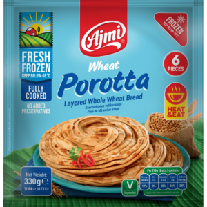 Ajmi Frozen Wheat Porotta 330g